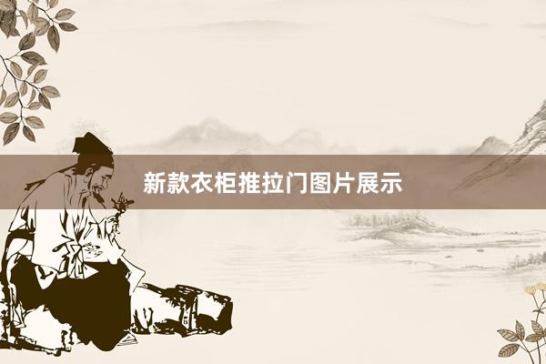 新款衣柜推拉门图片展示